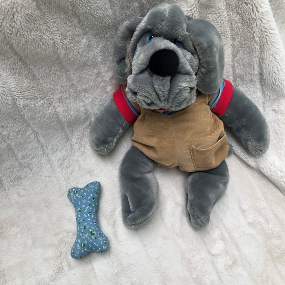 Vintage Ganz Bros 16” Wrinkles Dog Plush - Picture 12 of 12